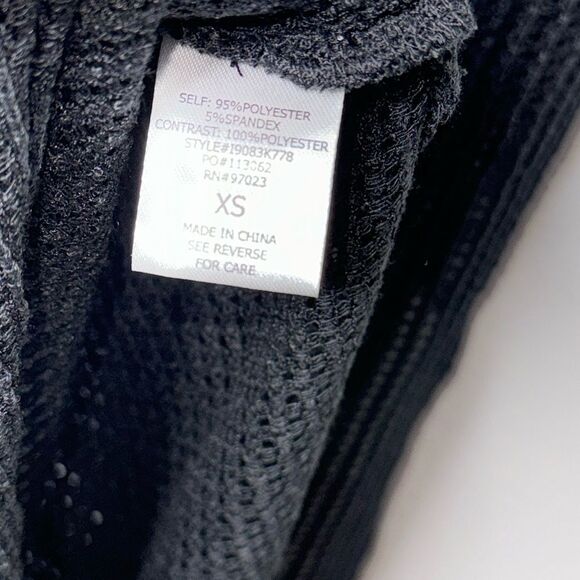 MIKEN Low-Back Midi Dress Swim Cover-Up Black Size XS - Picture 12 of 12